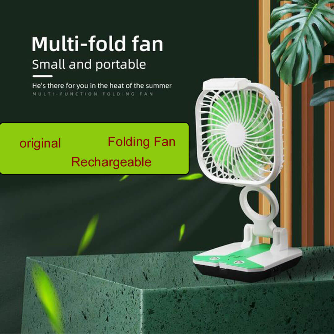 Rechargable folding mini fan PC1010